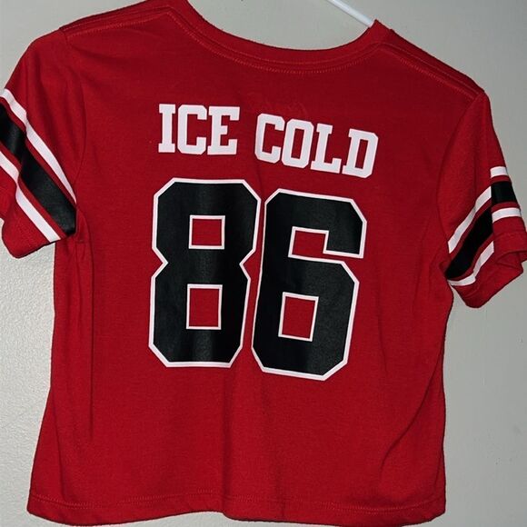Red Coca Cola Ice Cold Women’s Crop jersey - Picture 6 of 6
